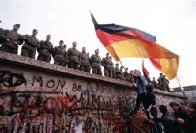 Berlin Wall Goes Down