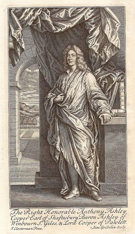Simon Gribelin "Anthony Ashley-Cooper, 3rd Earl of Shaftesbury" 1732