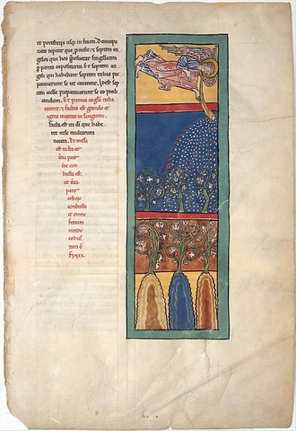 First Angel Sounds the Trumpet