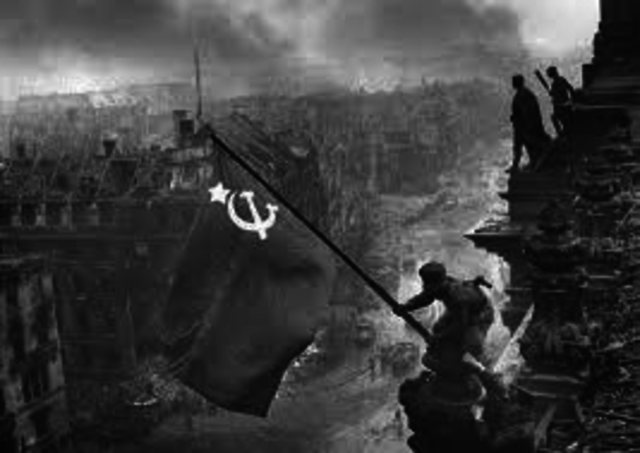 Soviets enter Berlin