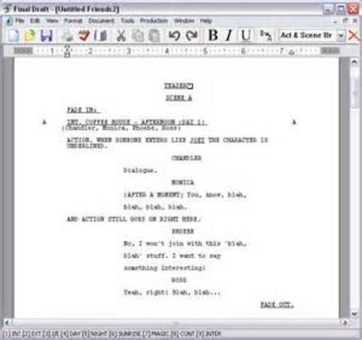 Writing script