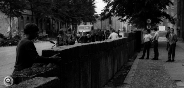 Berlin Wall begins