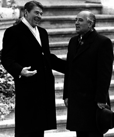 Reagan and Gorbachev