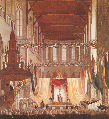 Kroning Willem Frederik van Oranje