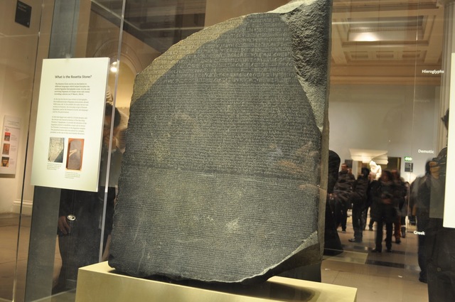 The Rosetta Stone.