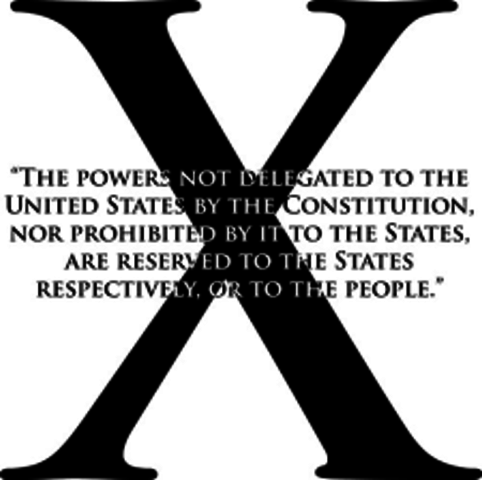 Tenth Amendment created