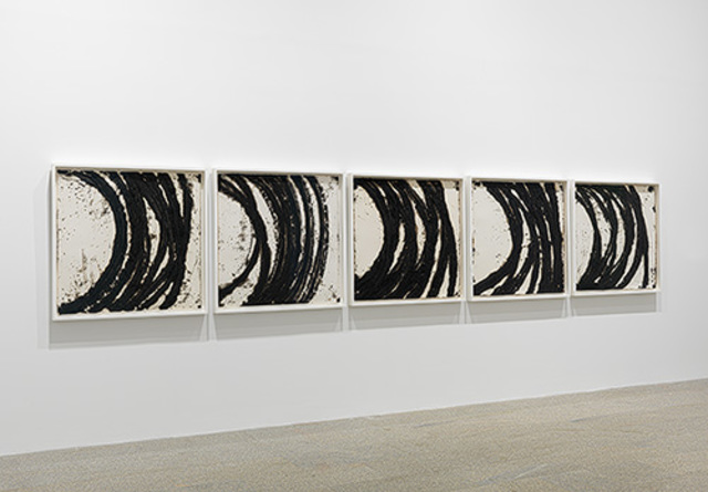 A Drawing in five Parts, Richard Serra