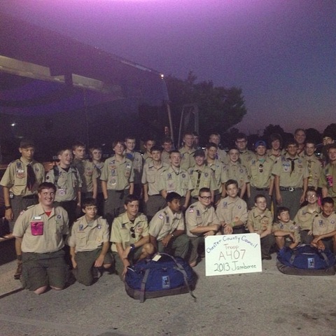 Hace cinco años que en los Boy Scouts.