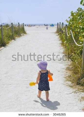 Por la primera vez yo caminé