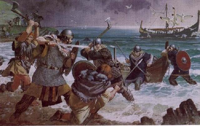 The Viking Raiders attack Constantinople (Istanbul).