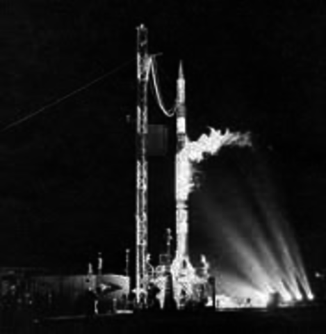 Soviets launch Sputnik I