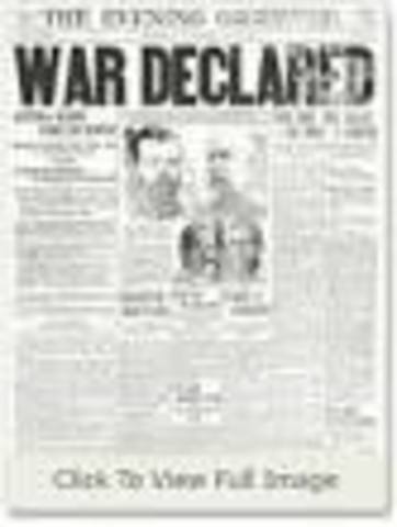 Austria Declares War Apon Russia