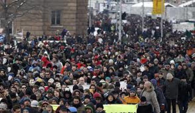 Protests erupted in Poland