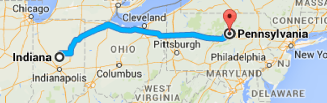 Hace once años que mi famalía y yo movimos. Nosotros movimos para Indiana a Pennsylvannia.