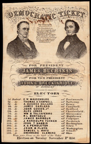 The Election of 1856