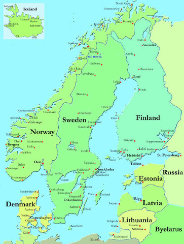 Hitler attacks Denmark and Norway