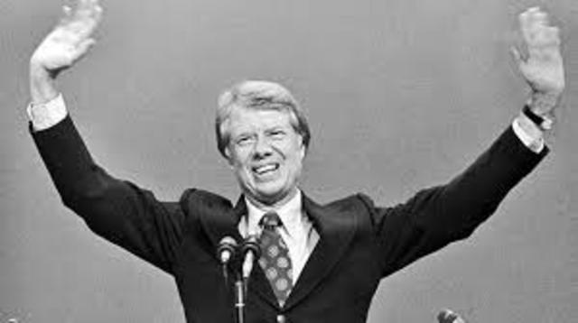 Jimmy Carter elected president