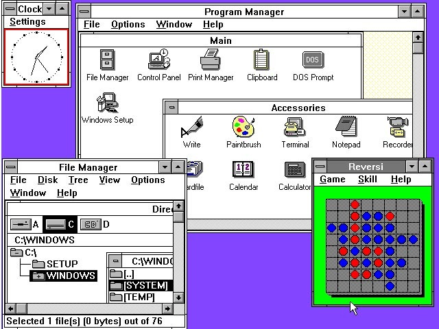 WINDOWS 3.0, NT