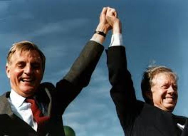 Jimmy Carter elected president