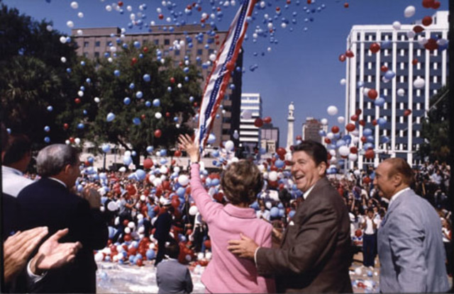 Ronald W. Reagan elected POTUS