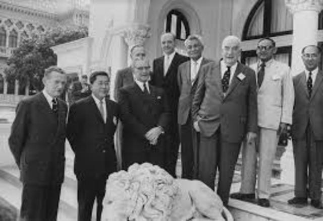 Southeast Asia Treaty Organization (SEATO) formed.