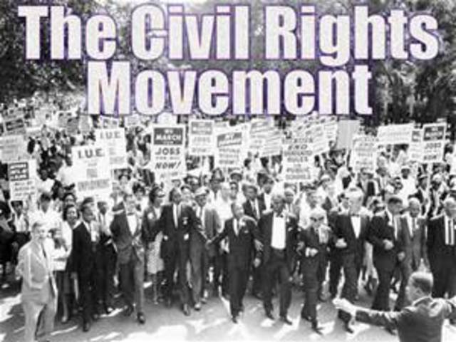 1954 civil rights movement begins