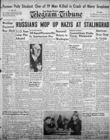 German 6th Army Lost at Stalingrad