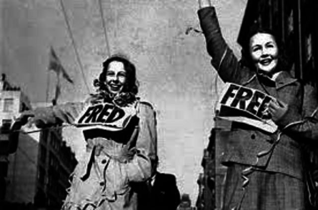 Världskriget är över