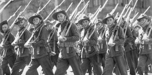 Australian soldiers.....