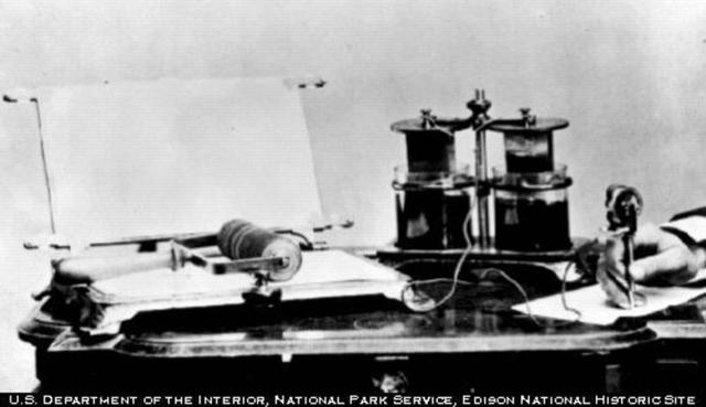 Patent for the eletric pen and the mimeograph.