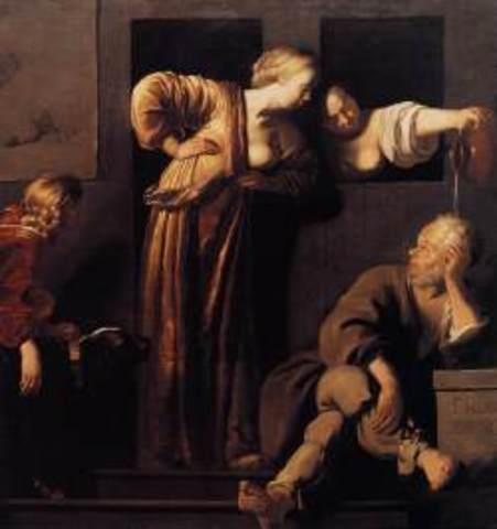 Xantippe Dousing Socrates