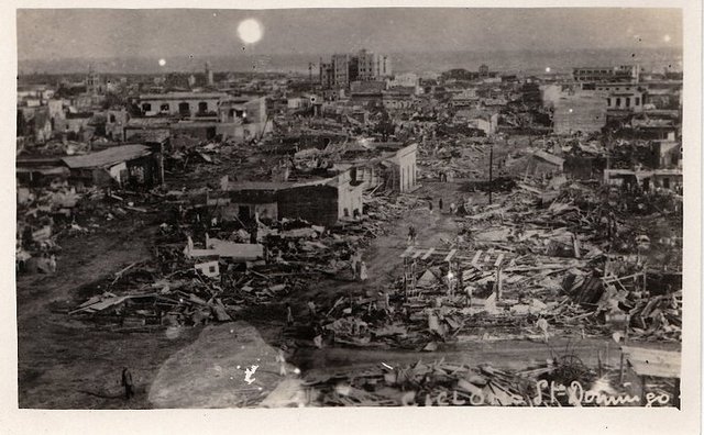 Santo Domingo virtually destroyed