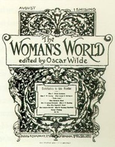 "The Woman's World" Oscar Wilde: Editor