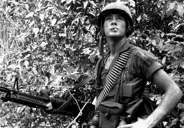 First American Combat Troops Arrive