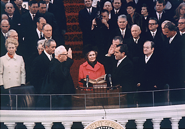 Richard Nixon Inaugurated