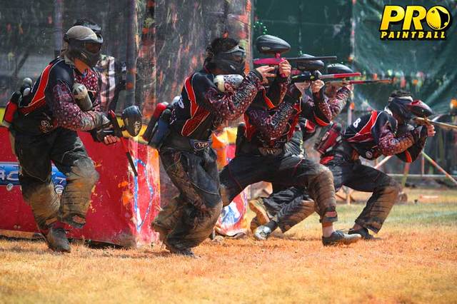 First pro paintball tournament