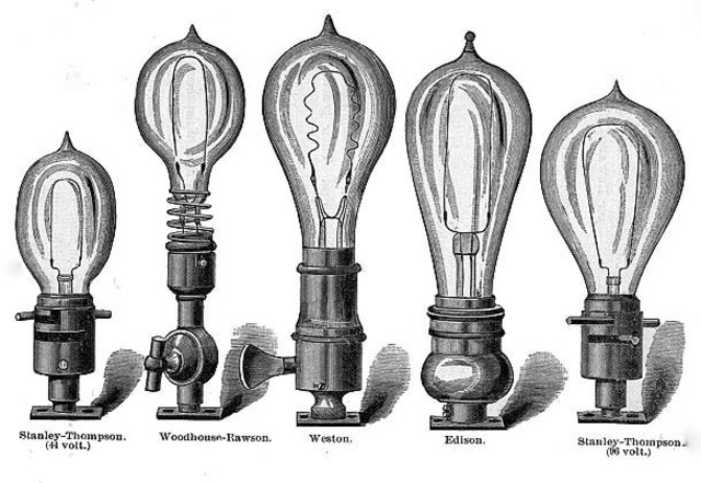 Mass production of the Incandescent light bulbs