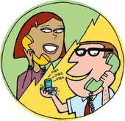 Bruno ruft Bea Braun am appart.