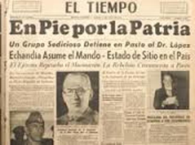 intento golpe de estado en pasto