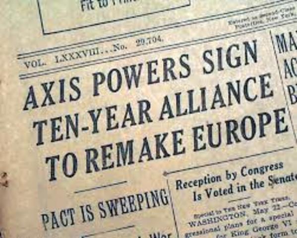 Italy and Germany sign a Pact