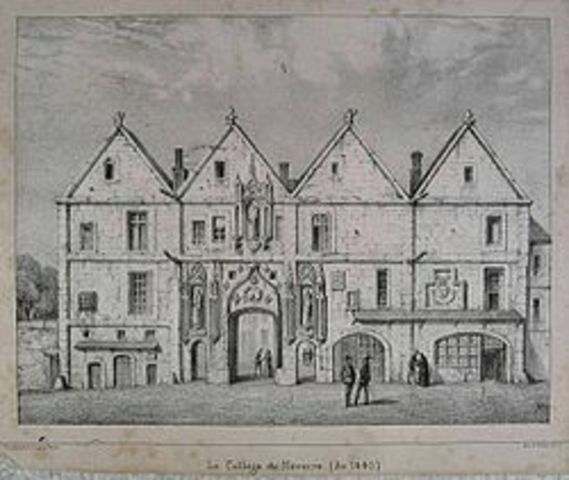 Alumno deel colegio de Navarra