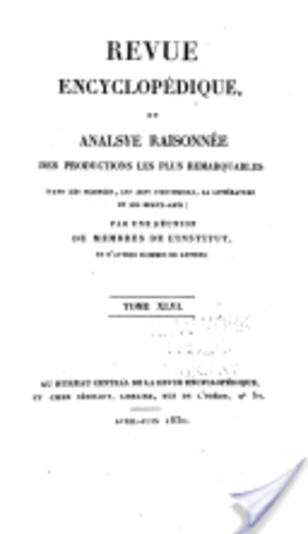 Revue Encyclopédique