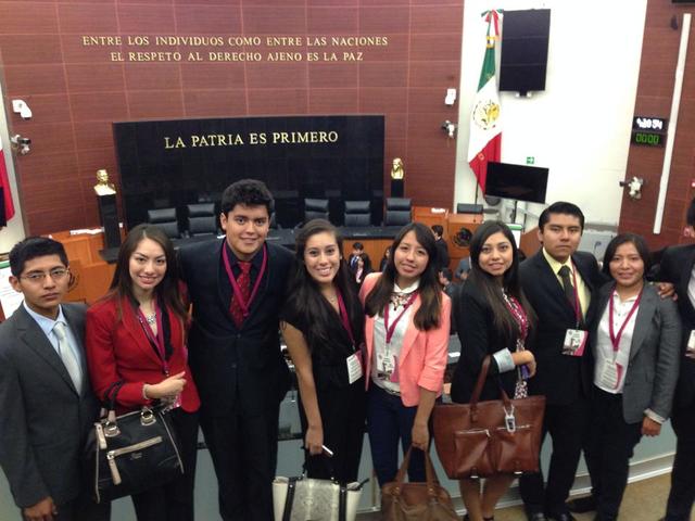 Viaje al Senado de la Republica