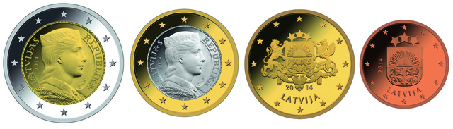 Η Λετονία υιοθετεί το ευρώ .