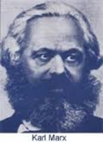 karl marx develops marxism
