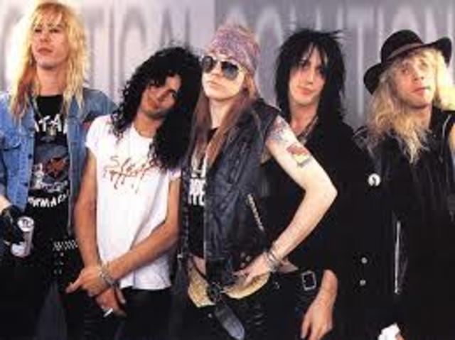 Guns N' Roses nuevo rock and roll