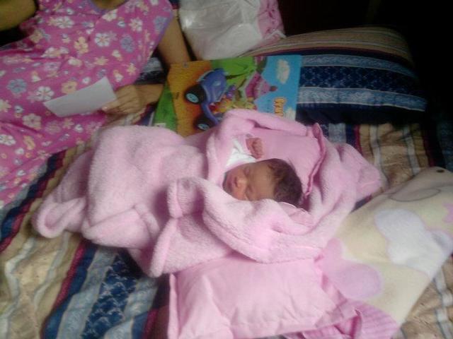 nacimiento de isabella Salgado Portilla