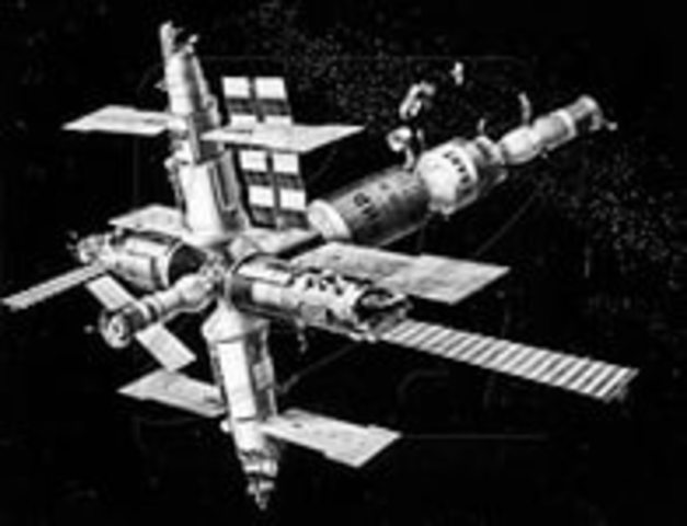 Первая орбитальная космическая станциия