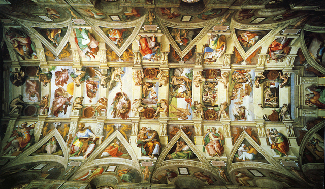 Paintings - Sistine Chapel Ceiling