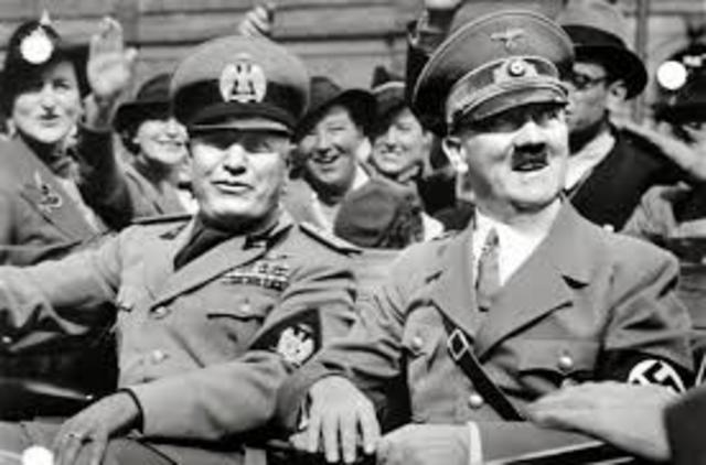 Rome-Berlin Axis formed